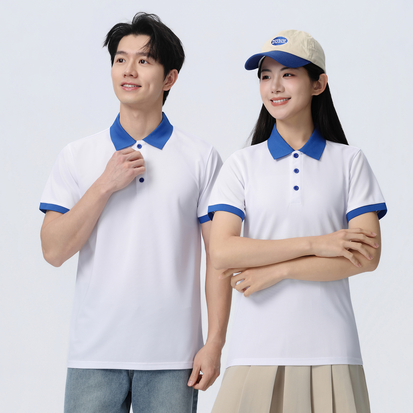 WLSKW22506#撞色速干翻领POLO衫