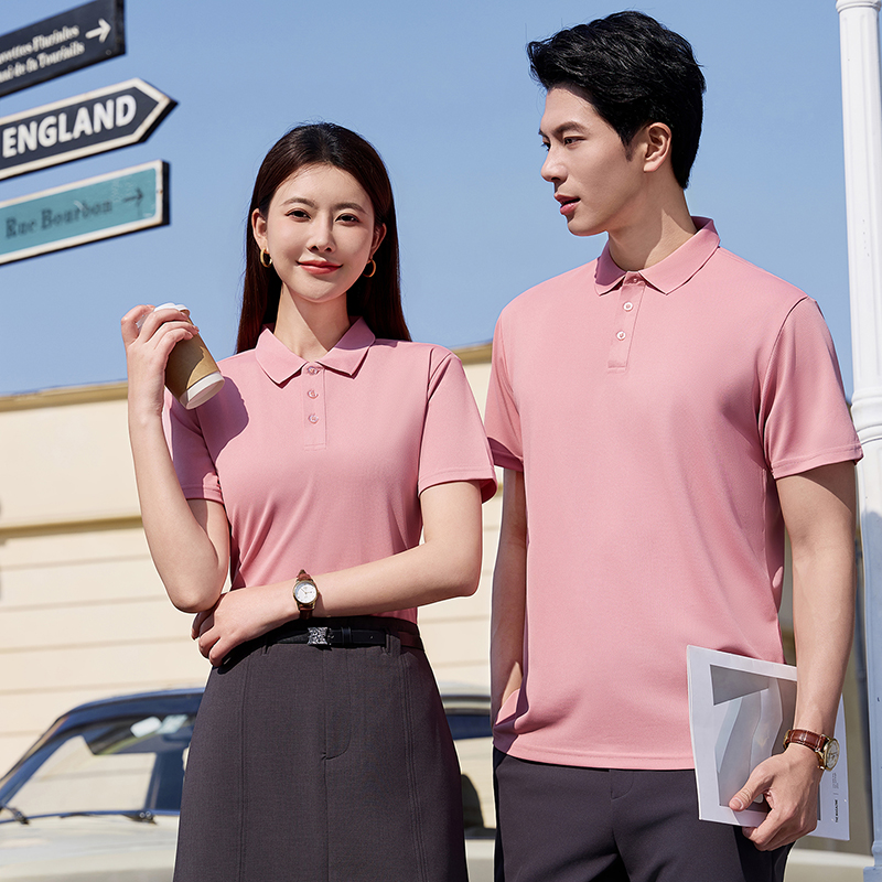 WLS22866百达系列经典纯色跨境翻领(亚欧码)
